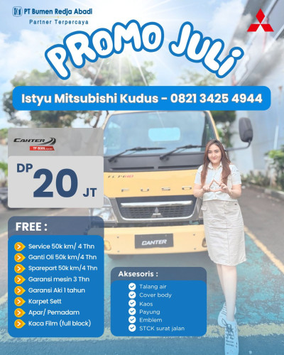 Special Promo Mitsubishi Canter malang 2025